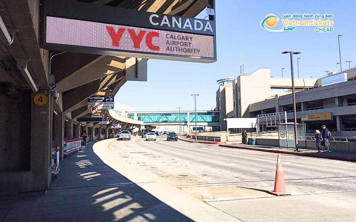 Di chuyển từ sân bay đến trung tâm Calgary