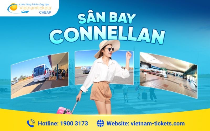 Sân bay Connellan (AYQ) cửa ngõ hàng không đến Uluru