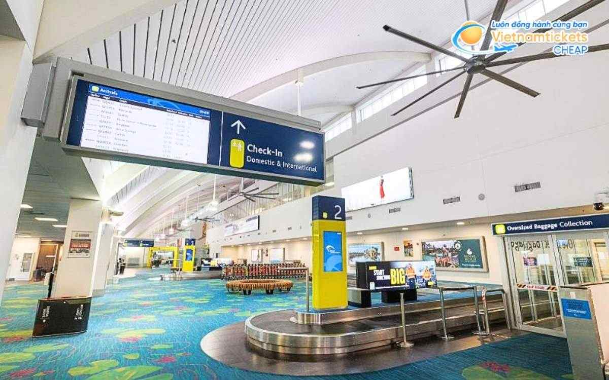 Dịch vụ tại nhà ga sân bay Darwin