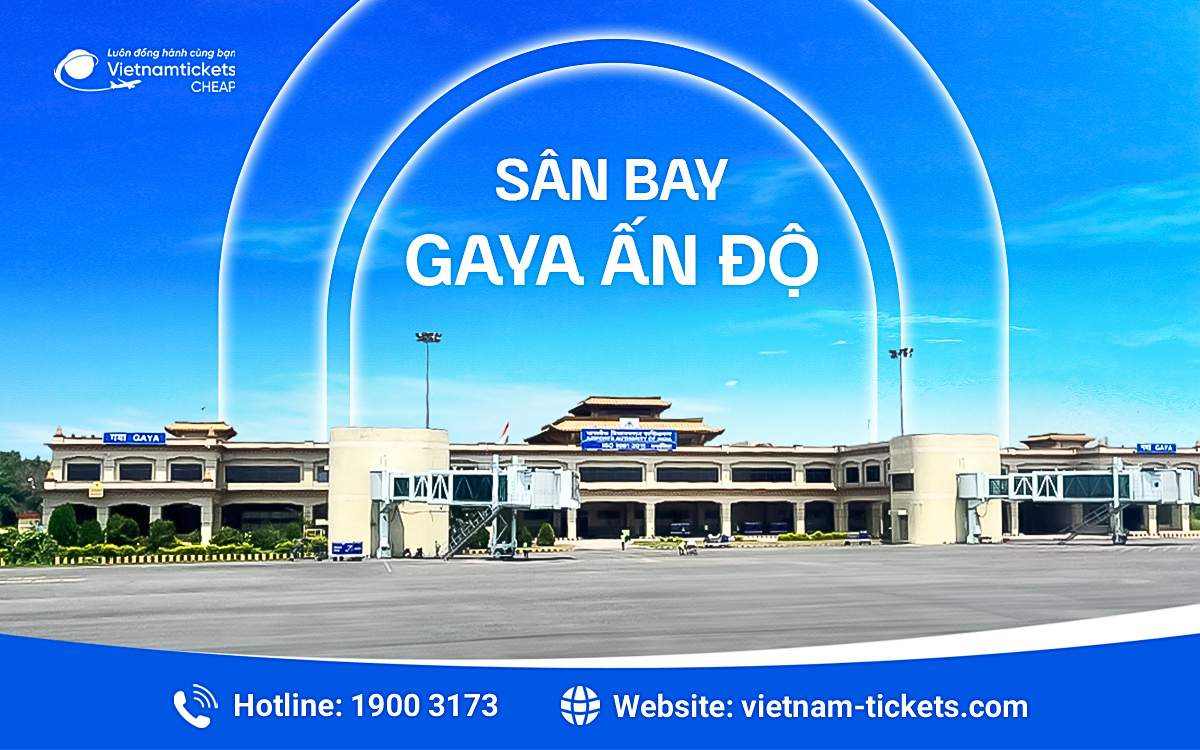 MÃ SÂN BAY GAYA GAY ĐƯỢC HIỂN THỊ RÕ TRÊN BẢNG THÔNG TIN CHUYẾN BAY