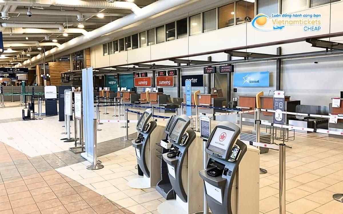 Các dịch vụ và tiện ích tại sân bay Greater Moncton