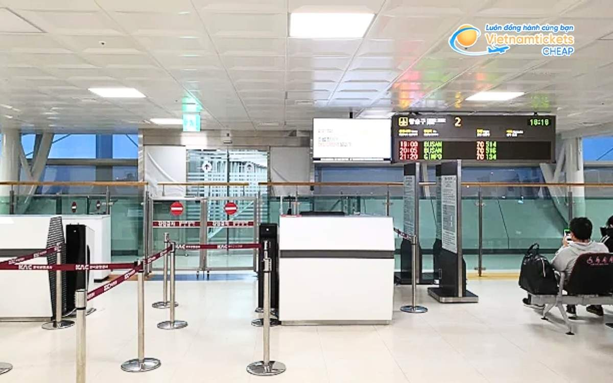 Cơ sở hạ tầng và tiện ích tại sân bay Jeju