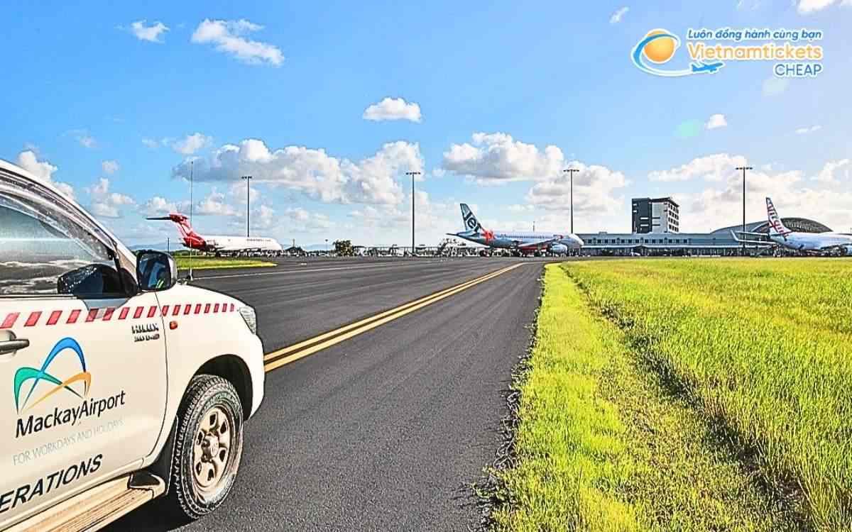 Hướng dẫn di chuyển đến sân bay Mackay