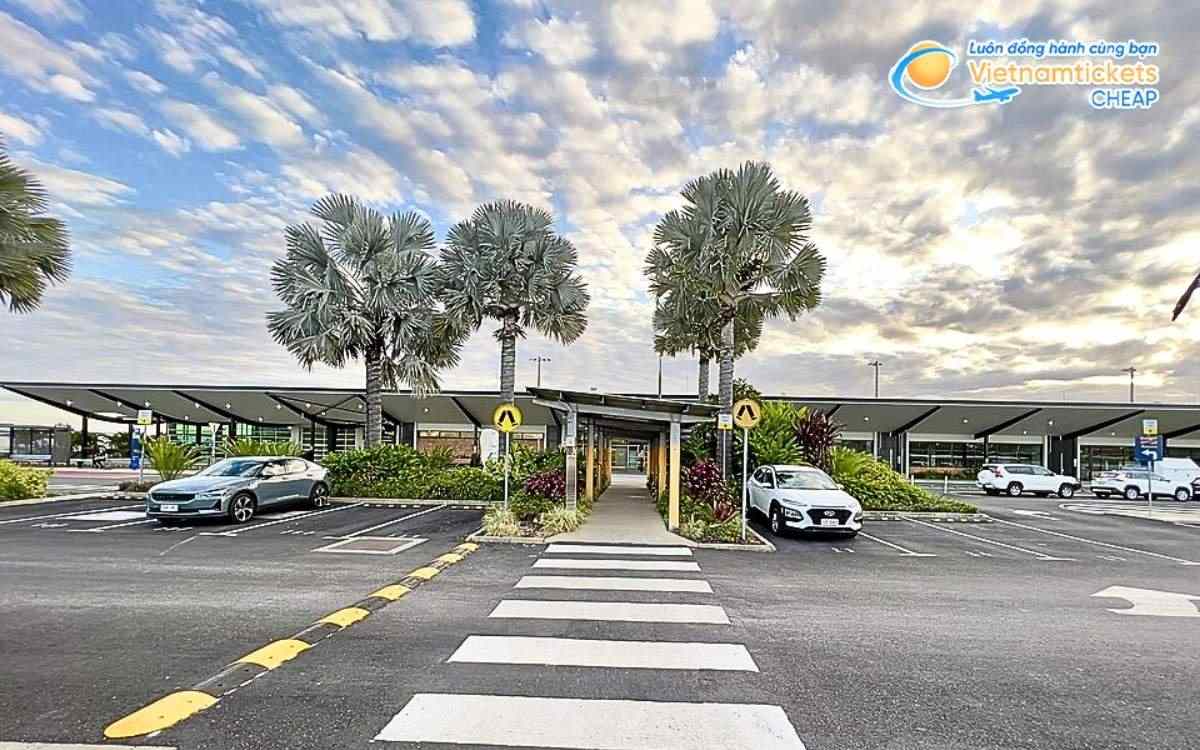 Di chuyển từ và đến sân bay Rockhampton