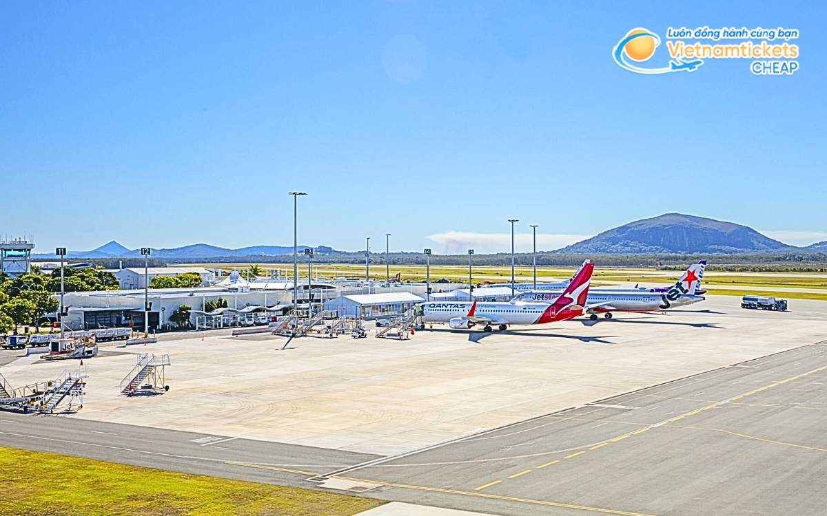 Giới thiệu sân bay Sunshine Coast
