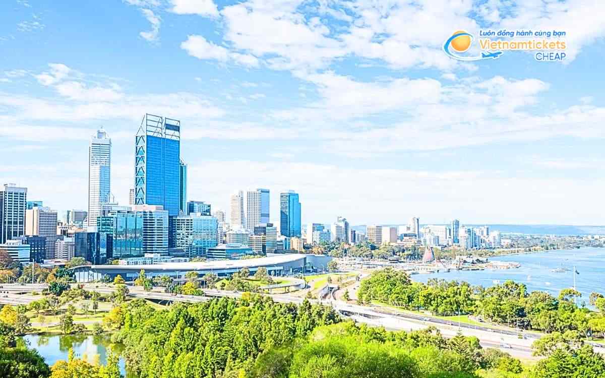 Cảnh quan nổi bật ở Perth