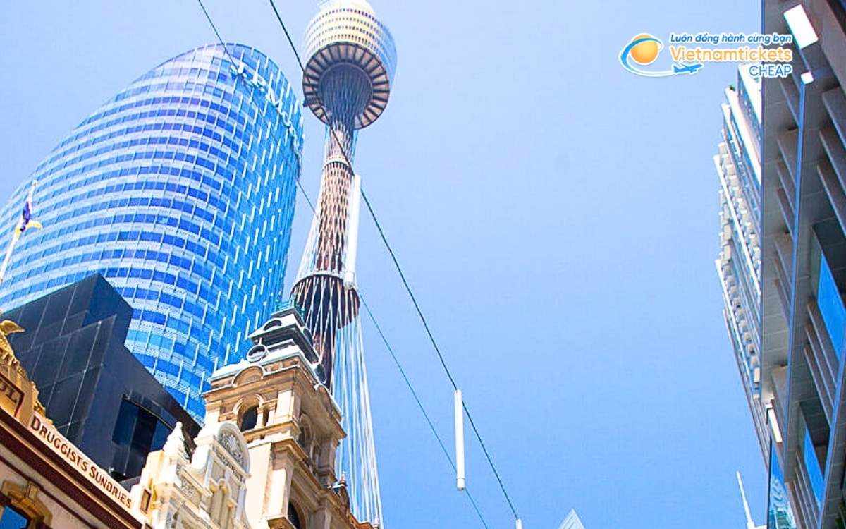 Di chuyển đến tháp Sydney Tower Eye