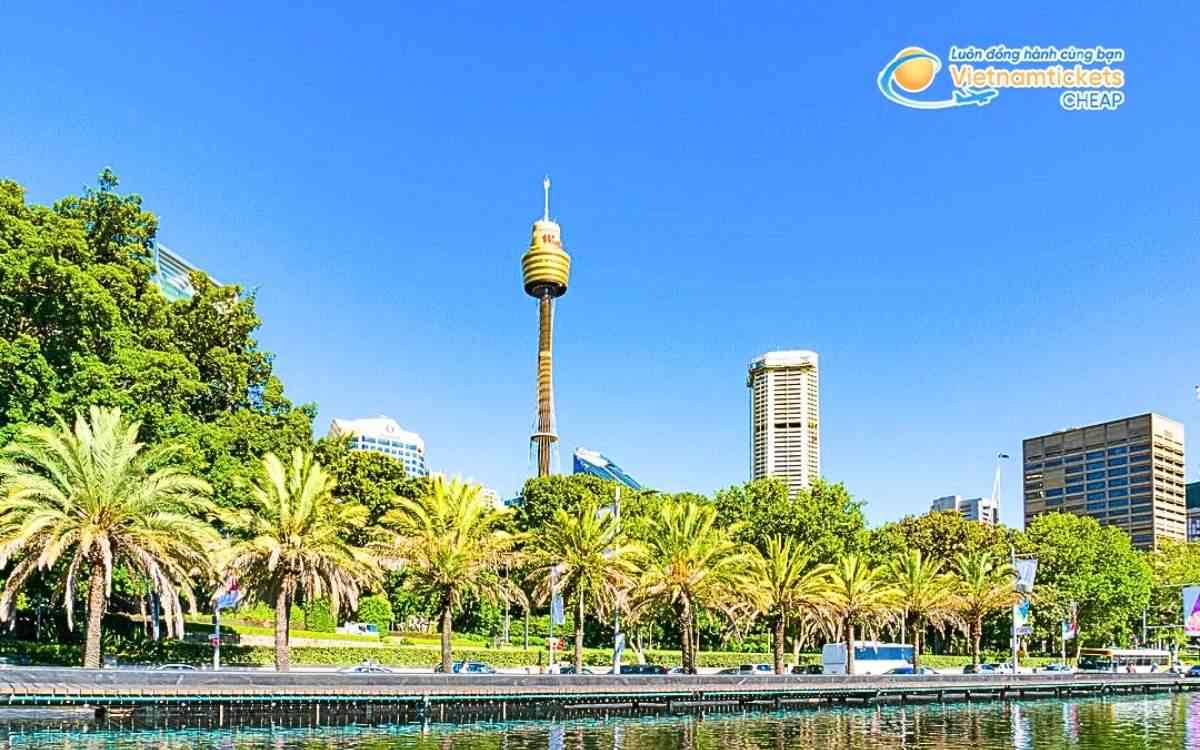 So sánh Sydney Tower Eye với các tháp khác