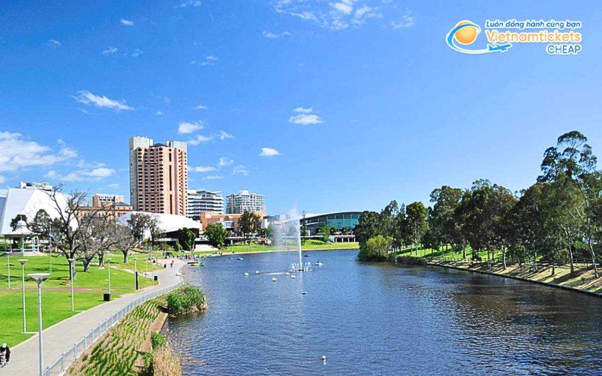 So sánh thời tiết Adelaide với các thành phố Úc