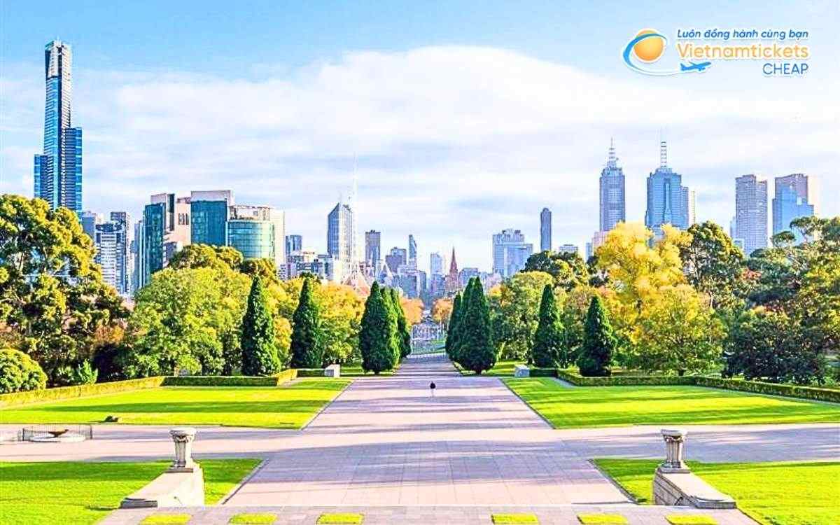 Tổng quan về thời tiết ở Melbourne Úc