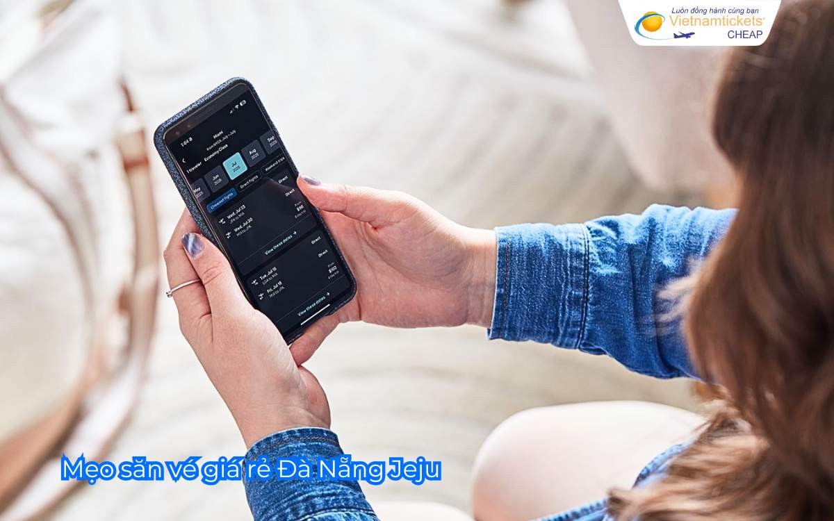 Mẹo săn vé giá rẻ Đà Nẵng Jeju