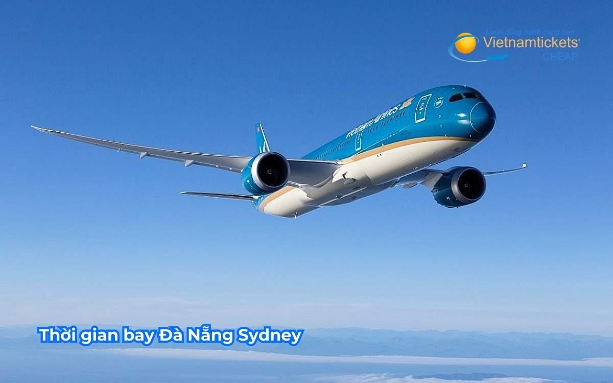 Thời gian bay Đà Nẵng Sydney