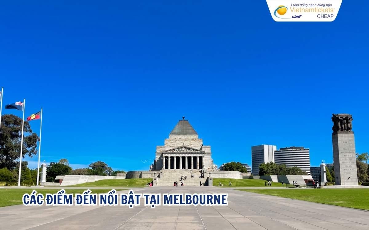 Các điểm đến nổi bật tại Melbourne