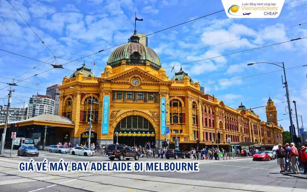 Giá vé máy bay Adelaide đi Melbourne