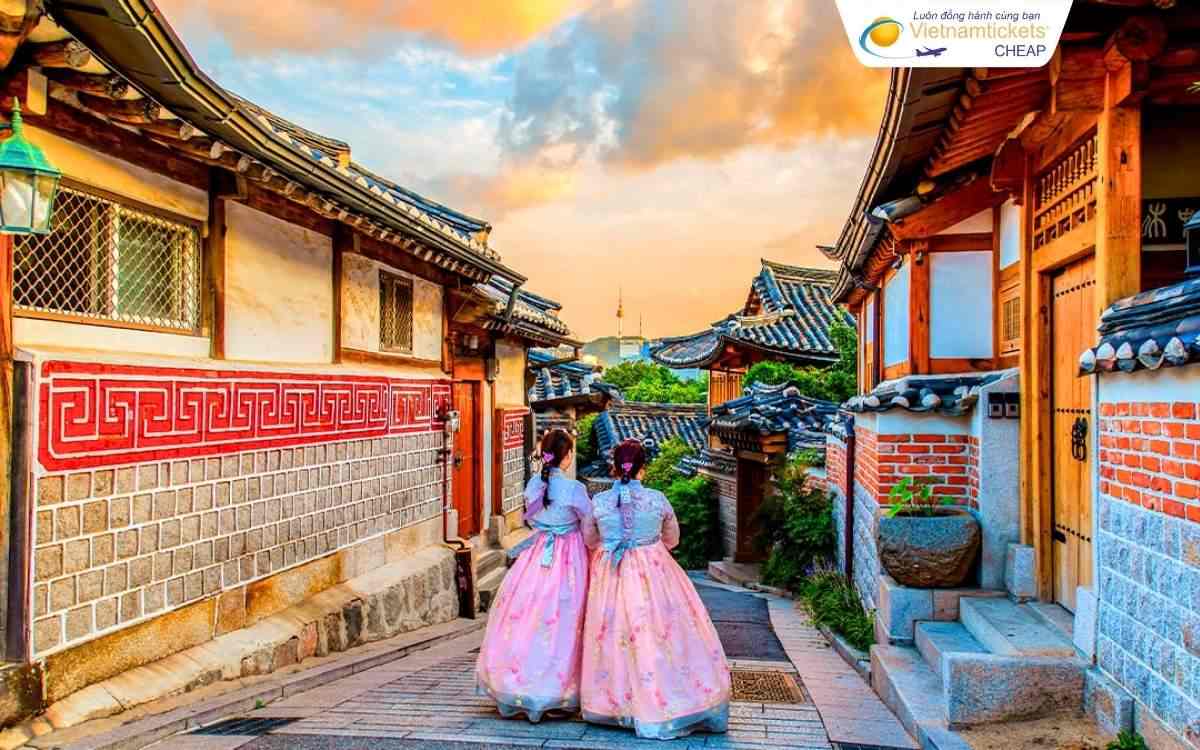 Giá vé máy bay Cần Thơ Hàn Quốc