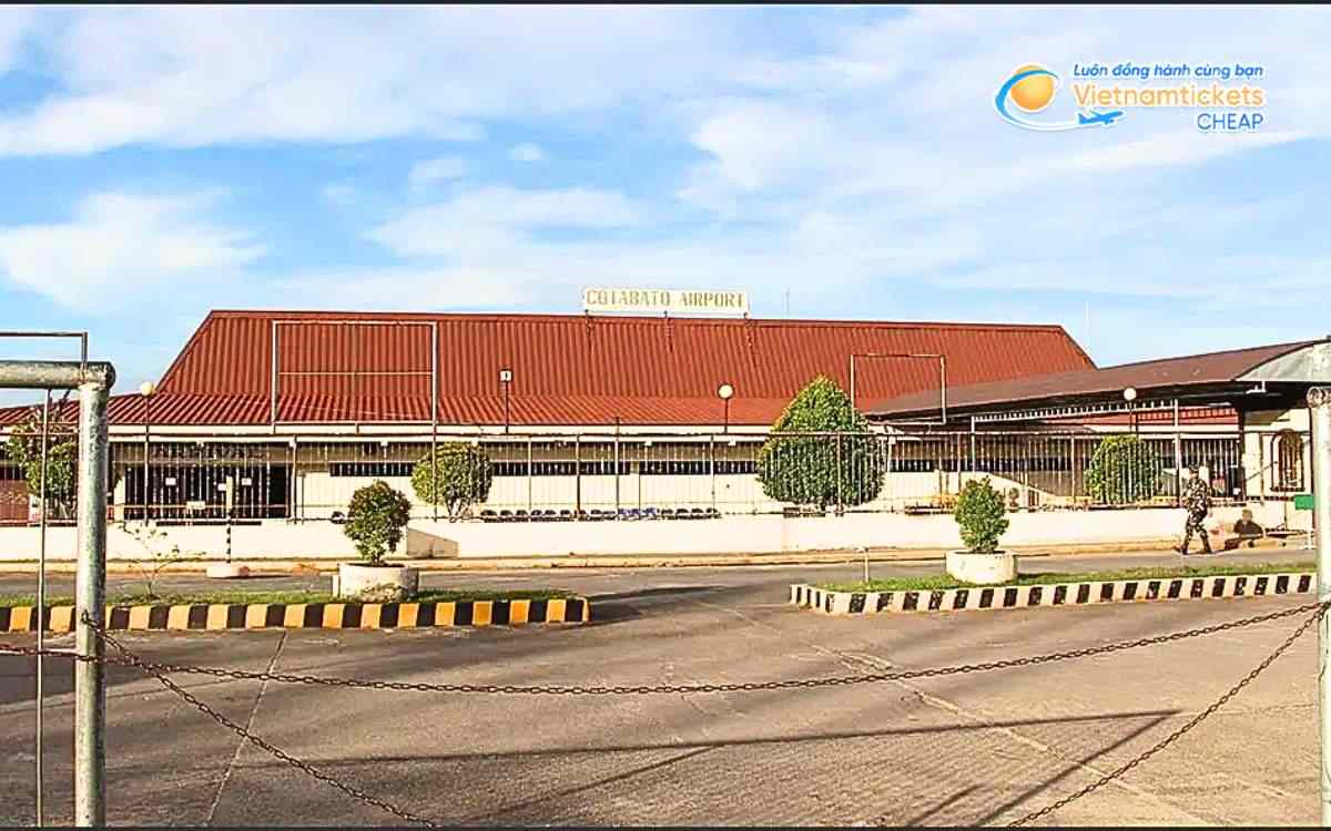 Bay đến Cotabato hạ cánh ở sân bay nào?