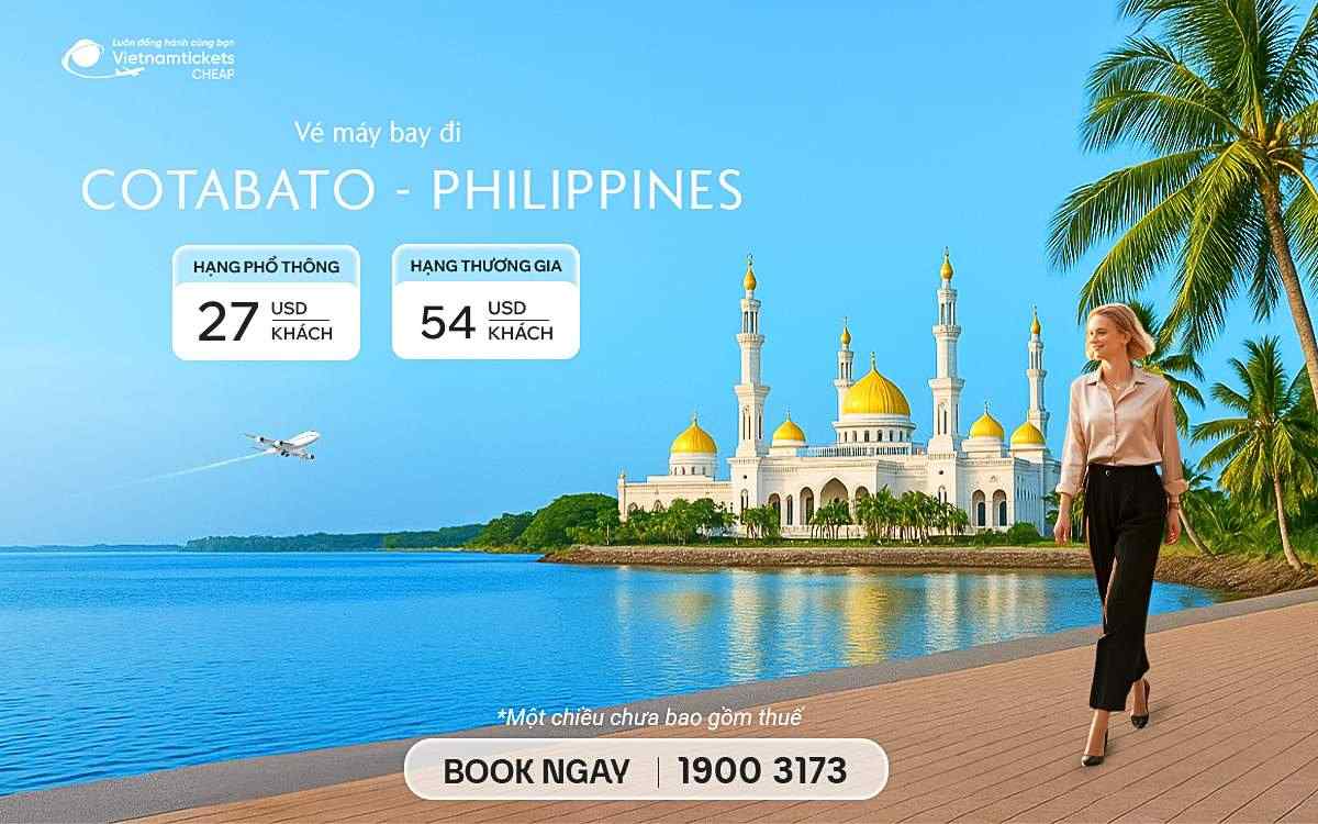 Vé Máy Bay Đi Cotabato
