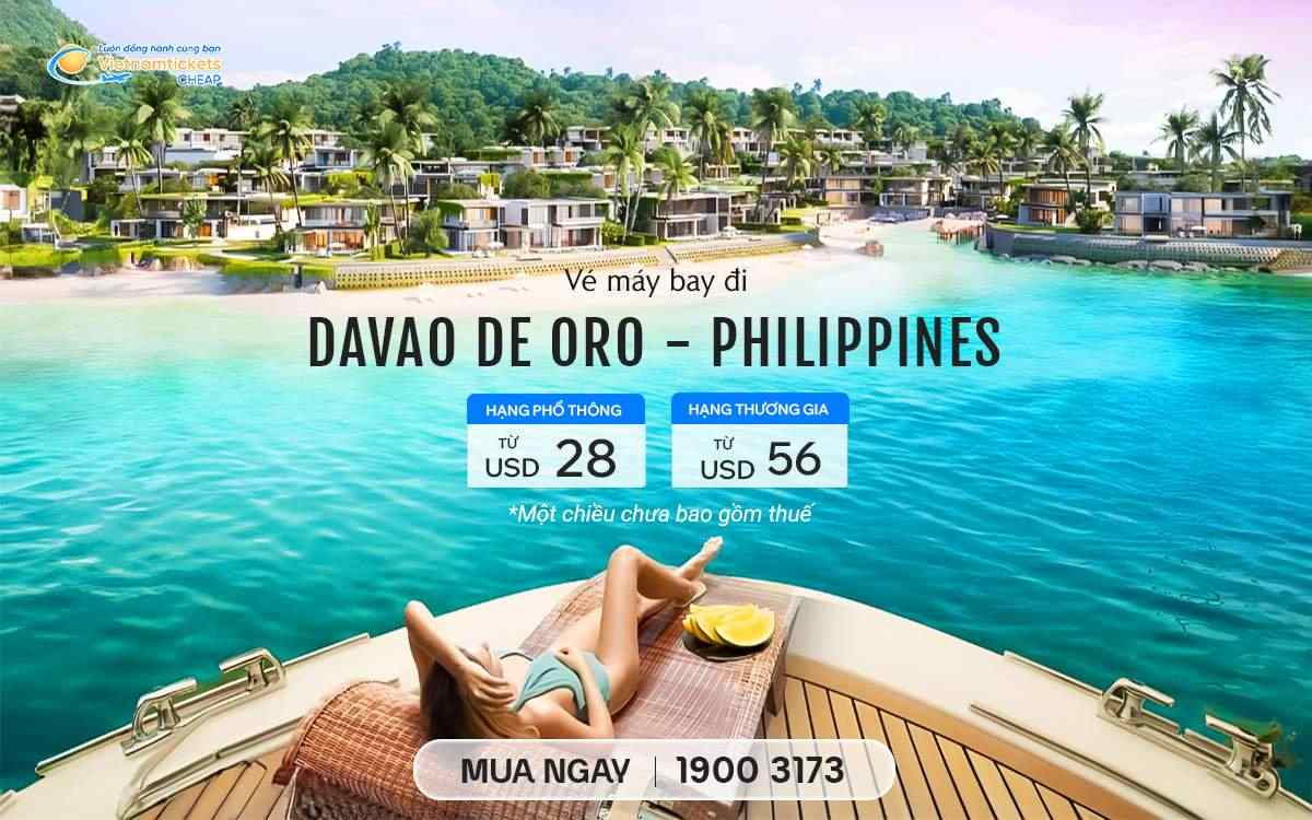 Vé Máy Bay Đi Davao de Oro