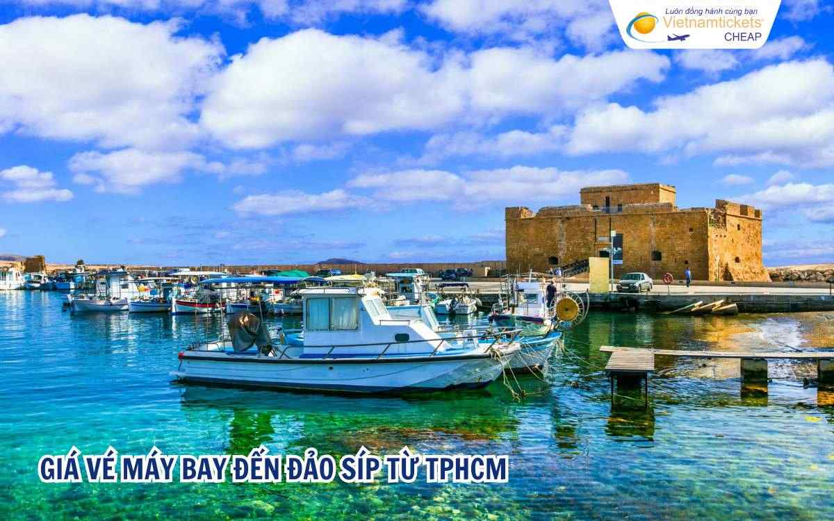 Giá vé máy bay đến Đảo Síp từ TPHCM