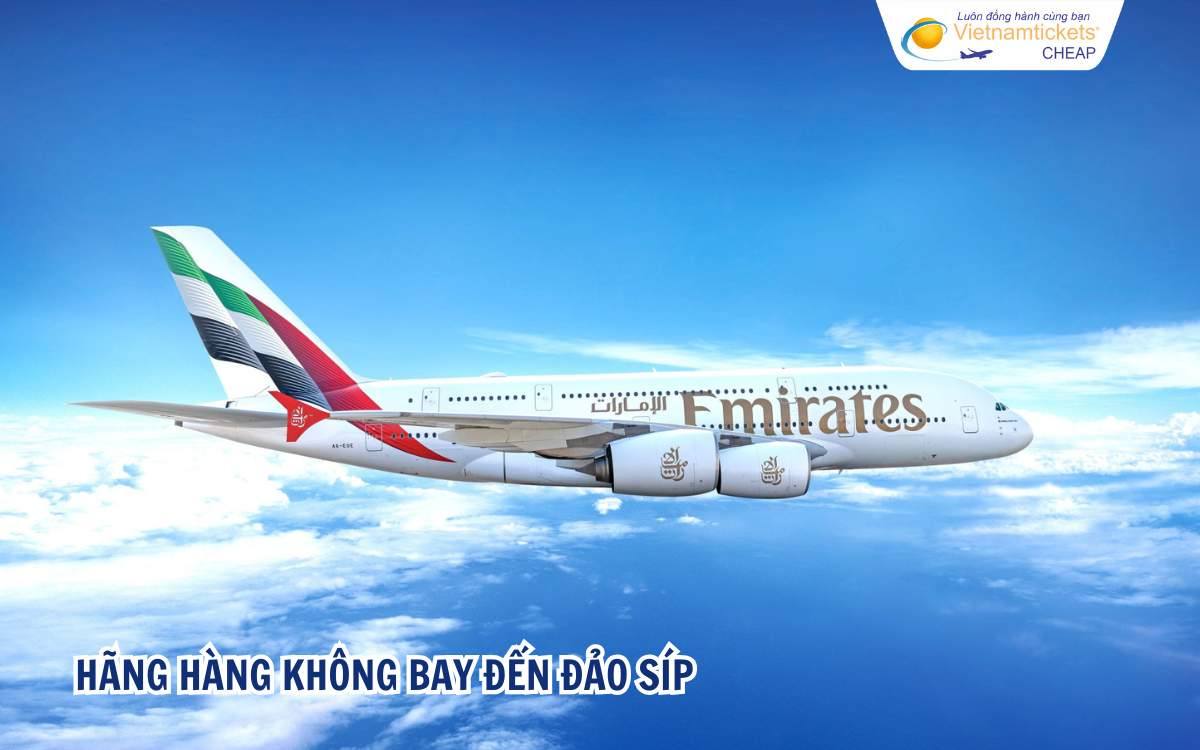Hãng hàng không bay đến Đảo Síp