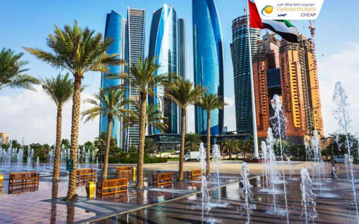 Th&ocirc;ng tin v&eacute; m&aacute;y bay đi Abu Dhabi