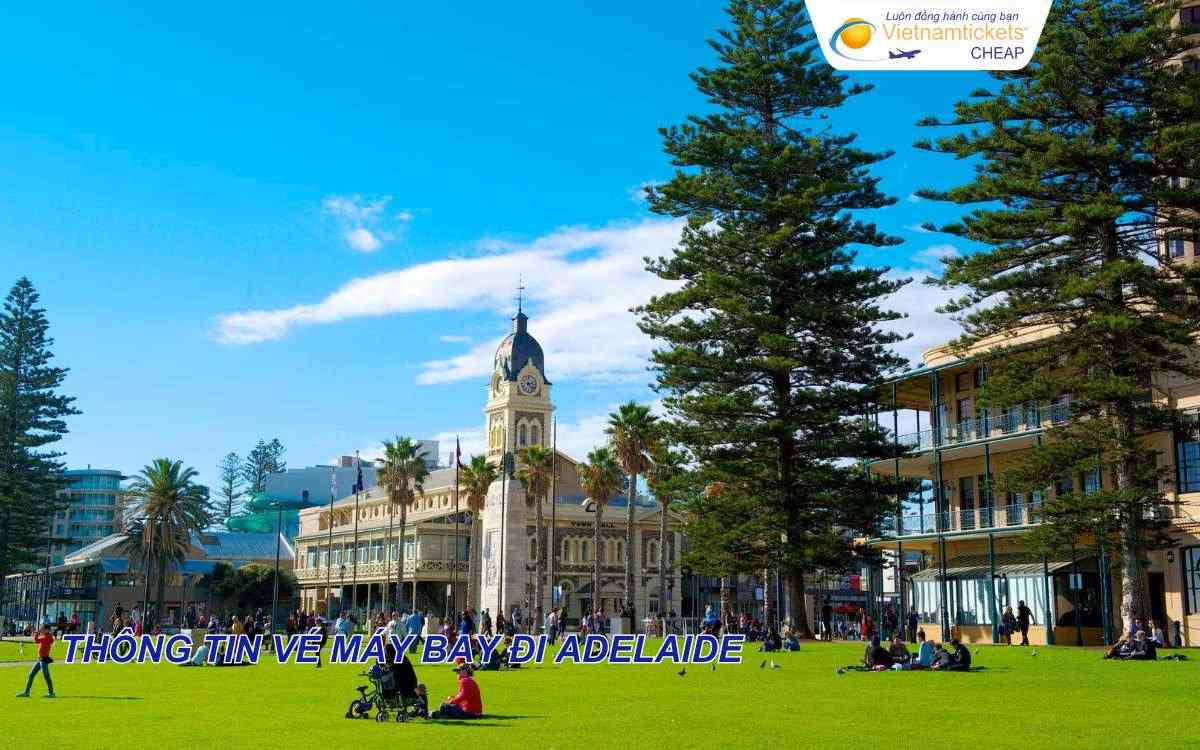 Thông tin vé máy bay đi Adelaide