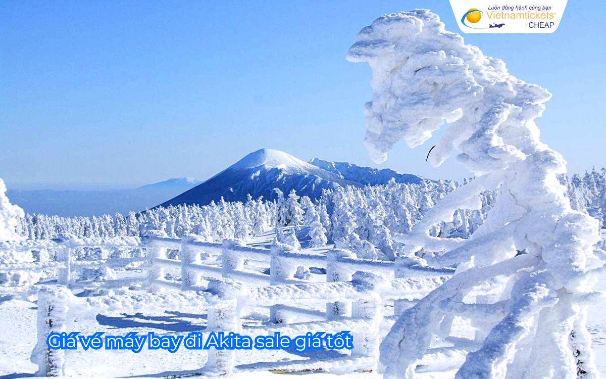 Giá vé máy bay đi Akita sale giá tốt 