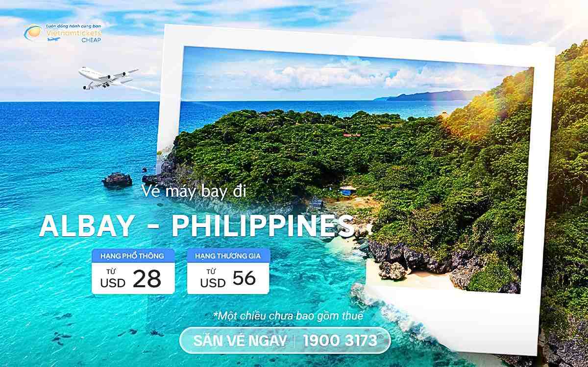Vé Máy Bay Đi Albay