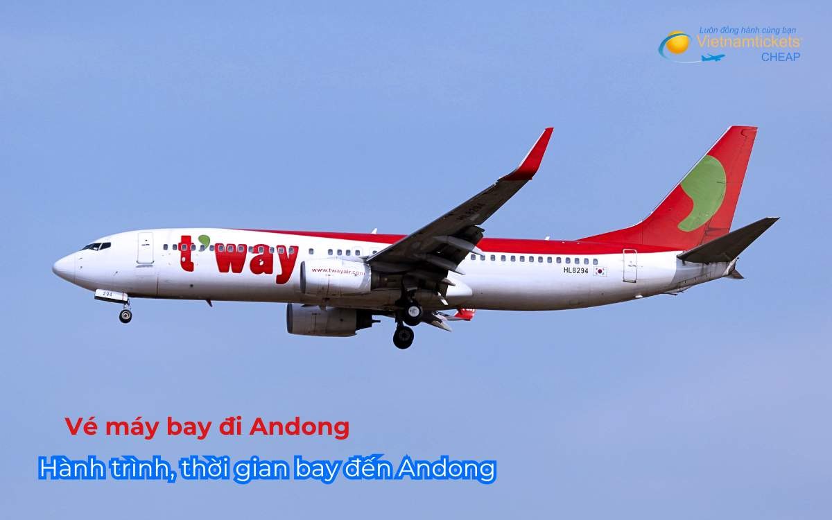 Hành trình thời gian bay đến Andong
