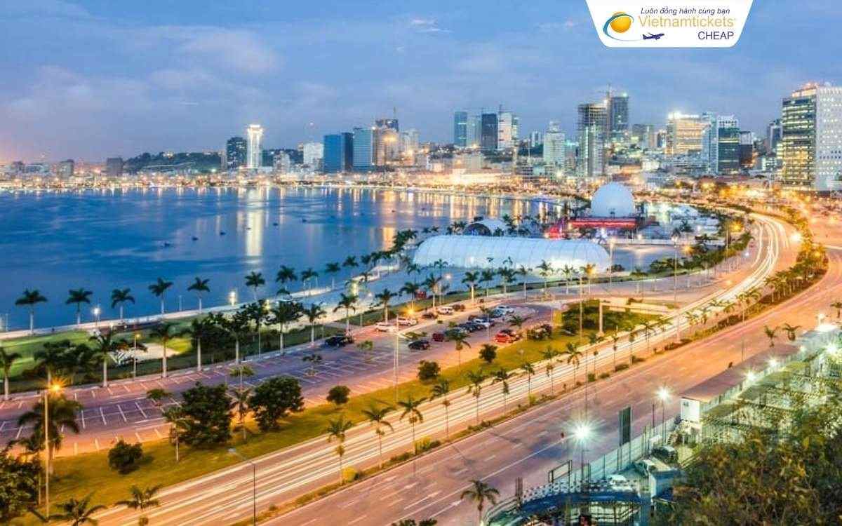 Thời điểm đặt vé máy bay đi Angola
