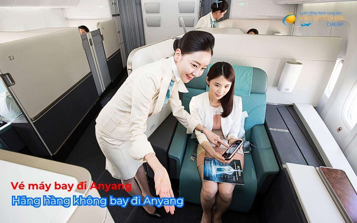 H&atilde;ng h&agrave;ng kh&ocirc;ng bay đi Anyang 