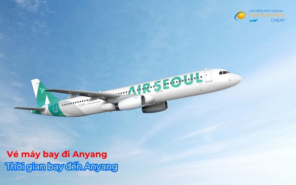 Thời gian bay đến Anyang