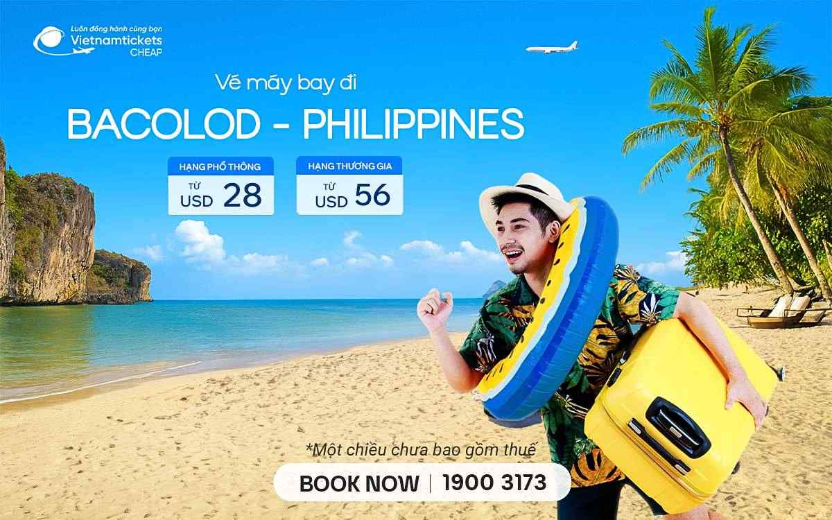 Vé Máy Bay Đi Bacolod