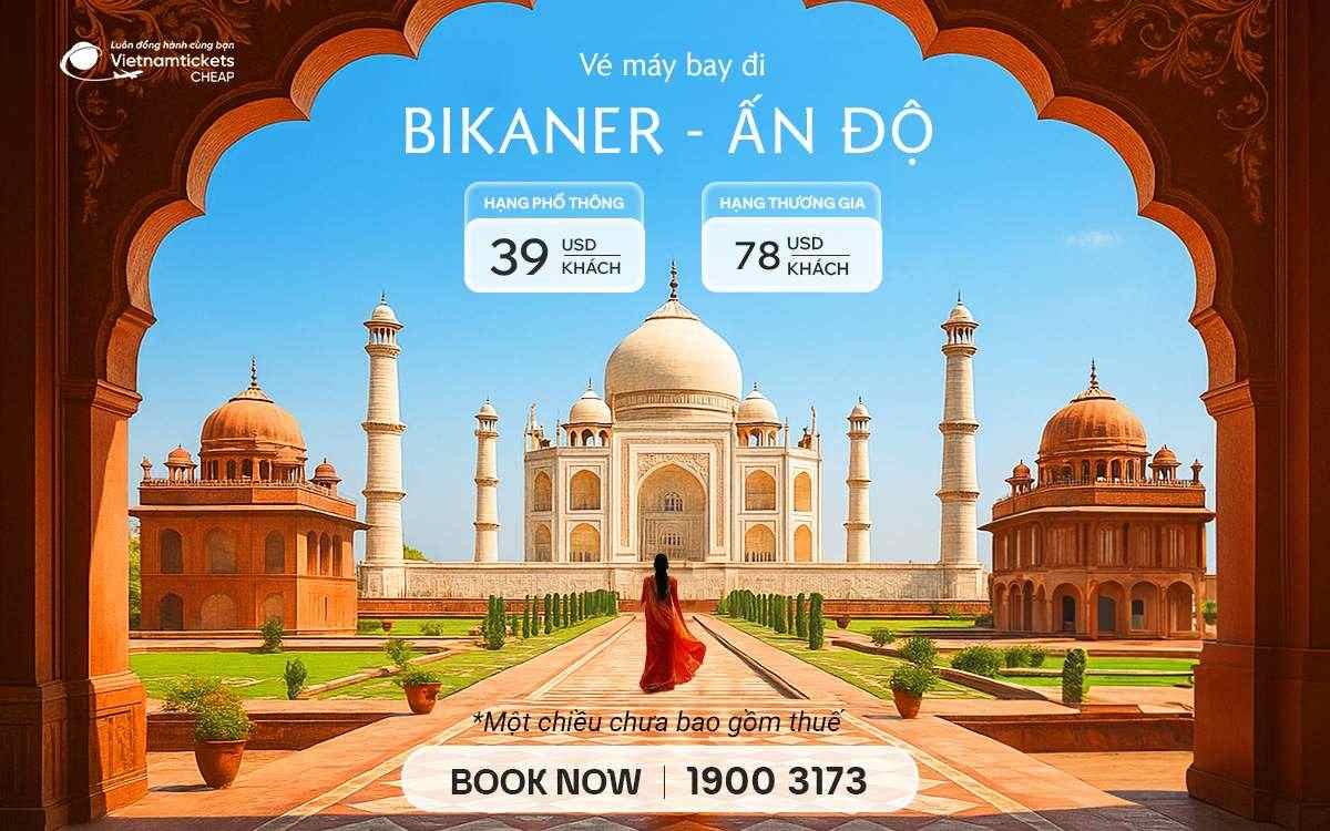 Vé Máy Bay Đi Bikaner