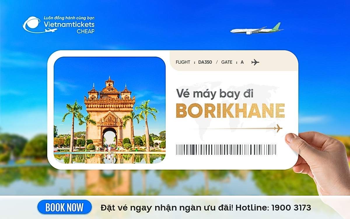 Vé Máy Bay Đi Borikhane