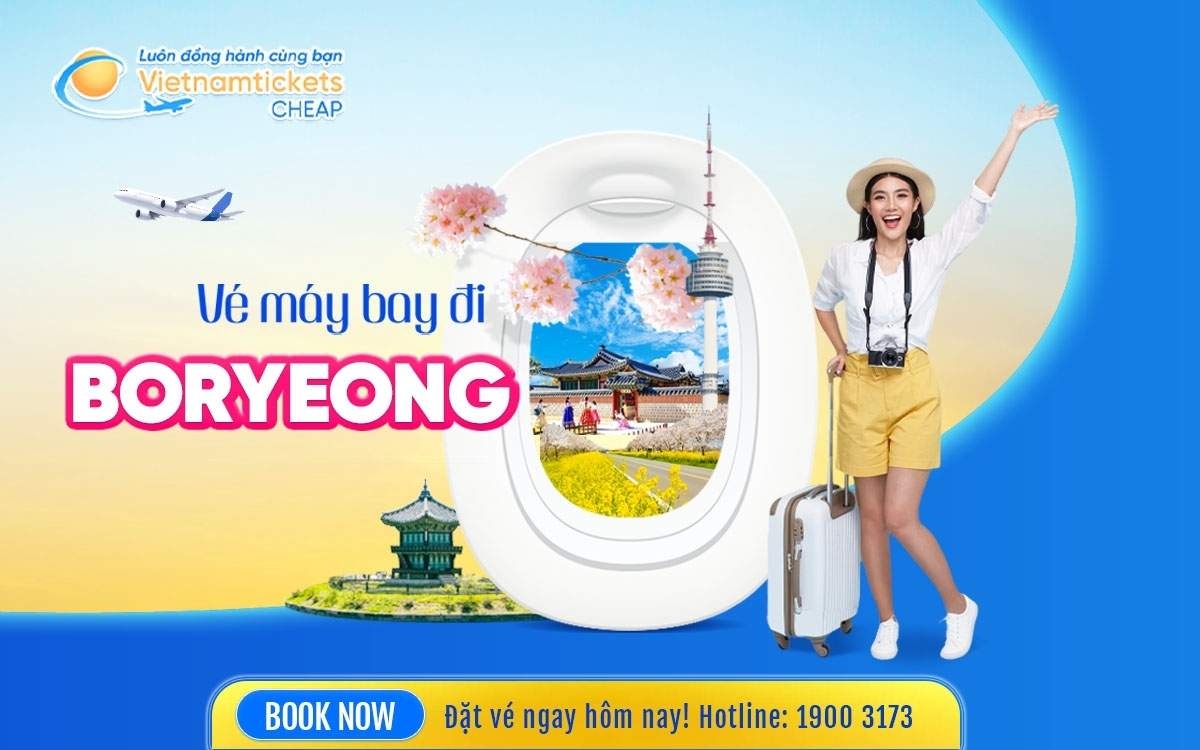 Vé đi Boryeong