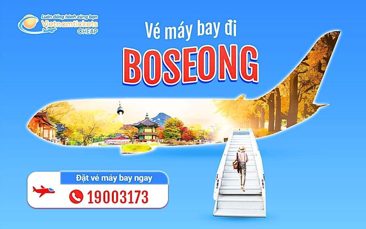 Vé Máy Bay Đi Boseong