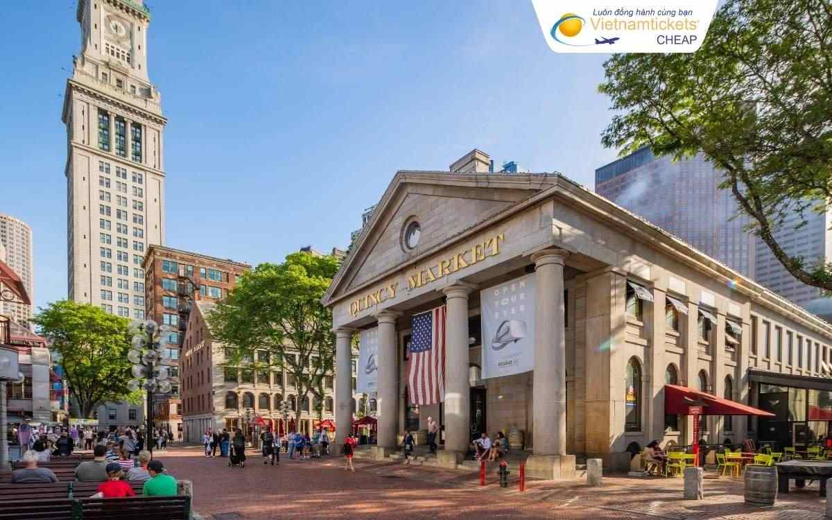 Giá vé máy bay đi Boston