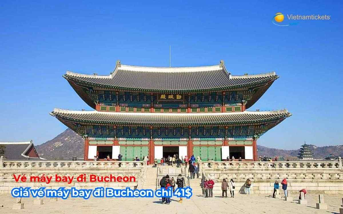 Giá vé máy bay đi Bucheon chỉ 41$