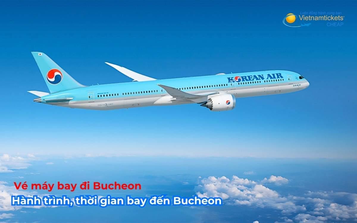 Hành trình, thời gian bay đến Bucheon