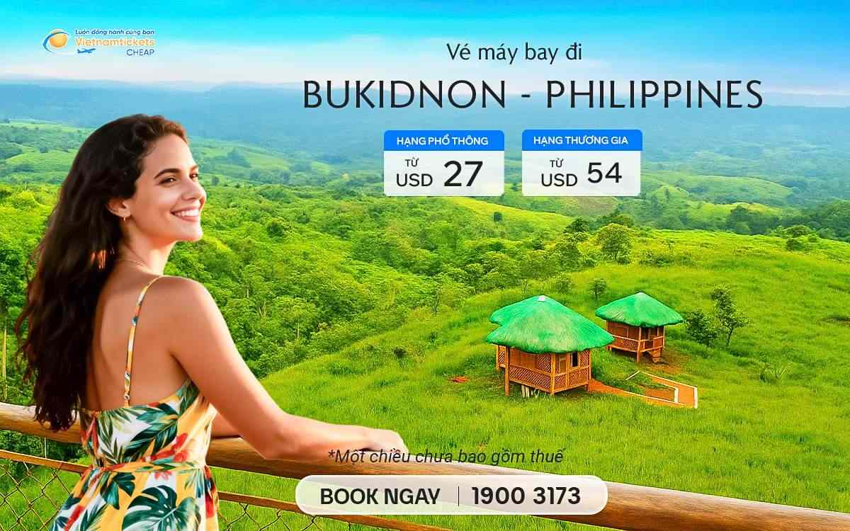 Vé Máy Bay Đi Bukidnon