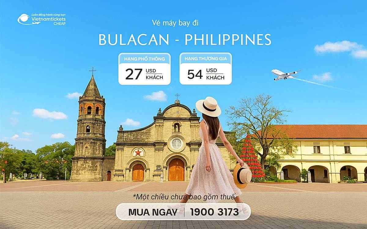 Vé Máy Bay Đi Bulacan