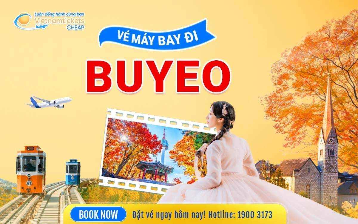 Vé máy bay đi Buyeo
