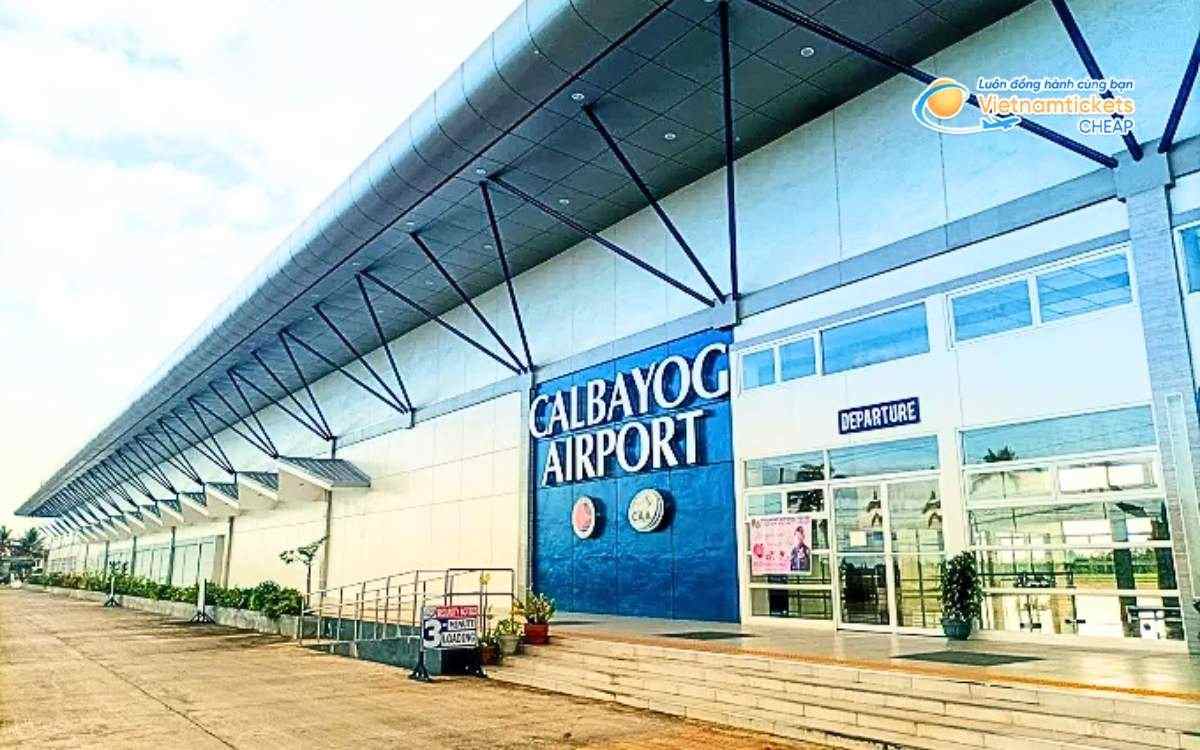 Bay đến Calbayog hạ c&aacute;nh ở s&acirc;n bay n&agrave;o
