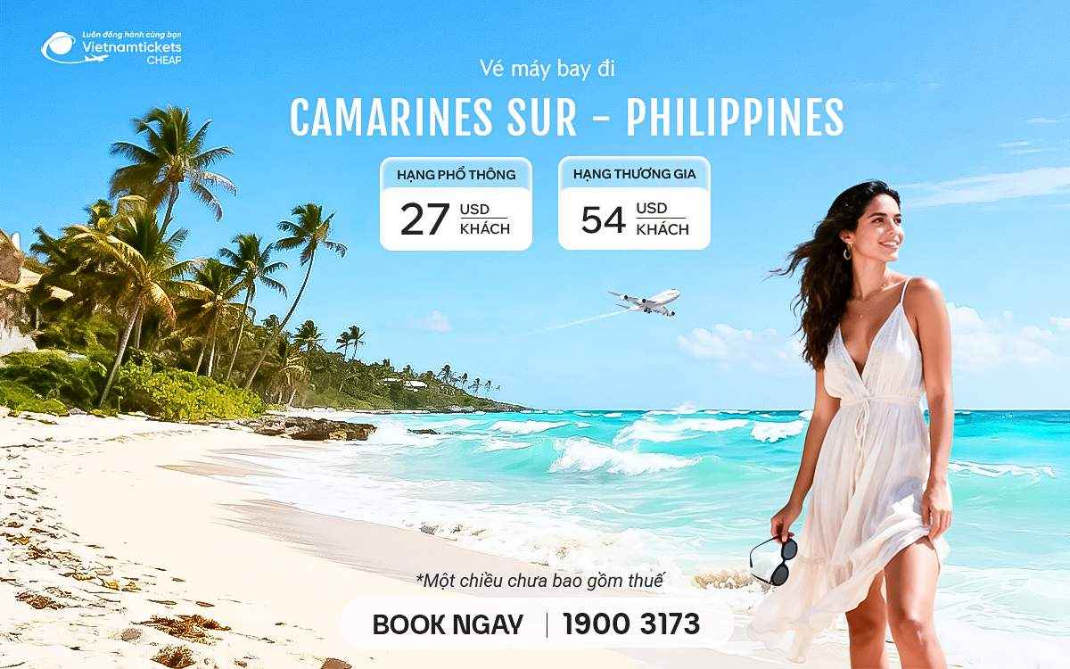 Vé Máy Bay Đi Camarines Sur