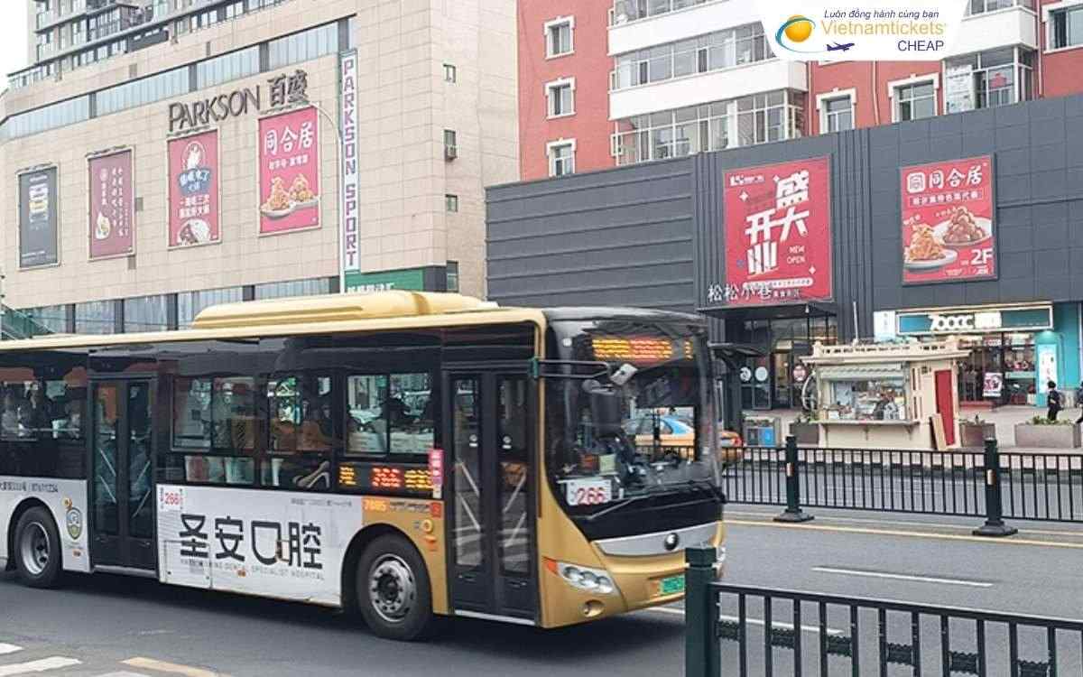 Di chuyển từ sân bay  Cáp Nhĩ Tân về trung tâm