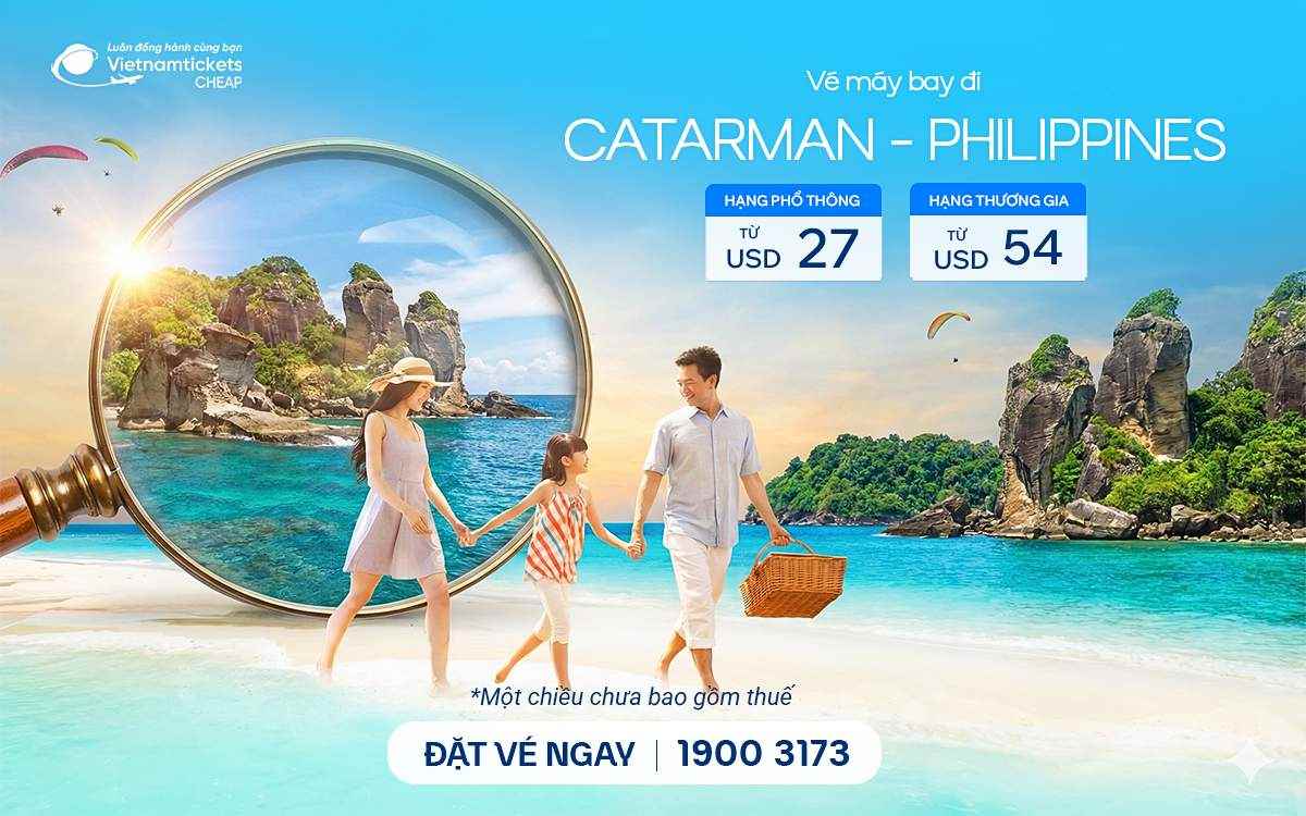 Vé Máy Bay Đi Catarman