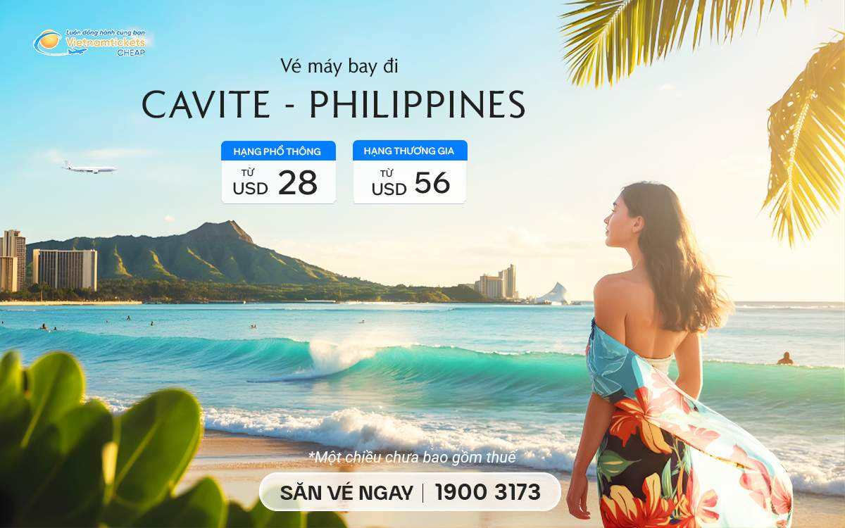 Vé Máy Bay Đi Cavite