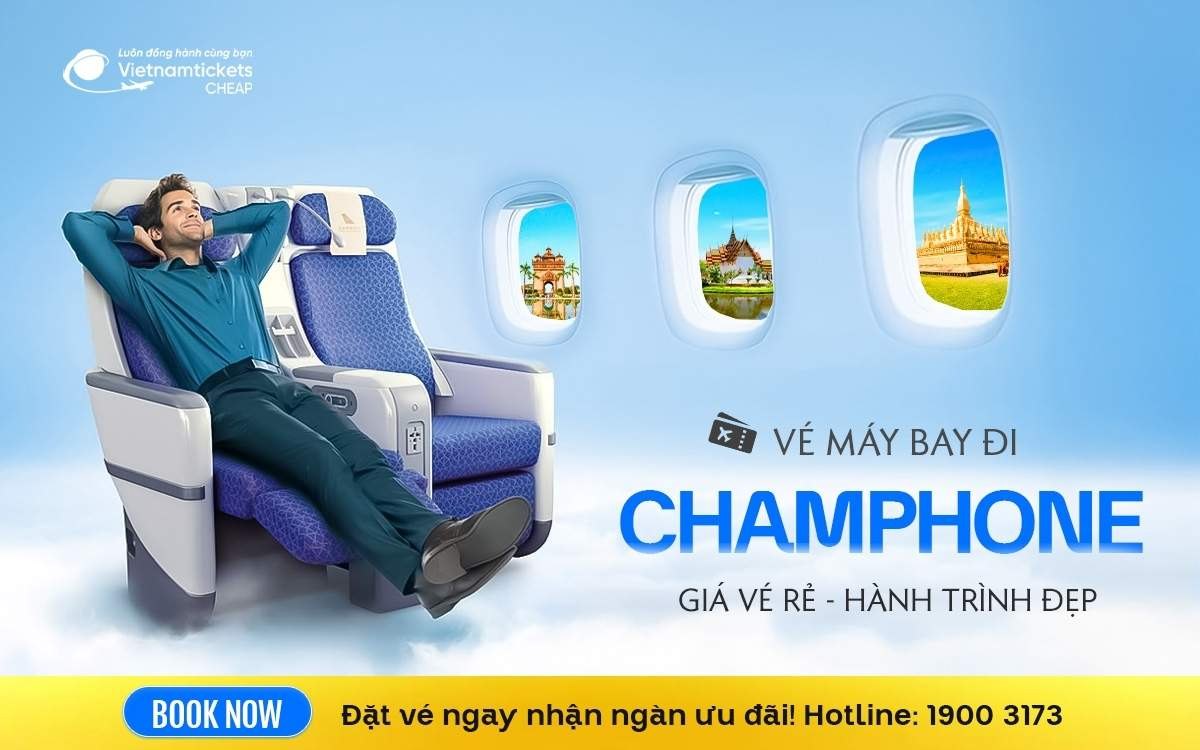 Vé Máy Bay Đi Champhone