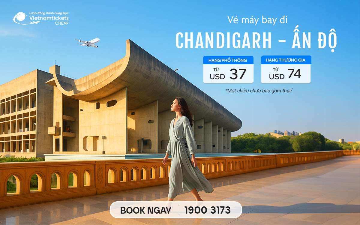 Vé Máy Bay Đi Chandigarh